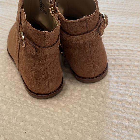 Janie jack brown suede boots booties 9 - Picture 3 of 5